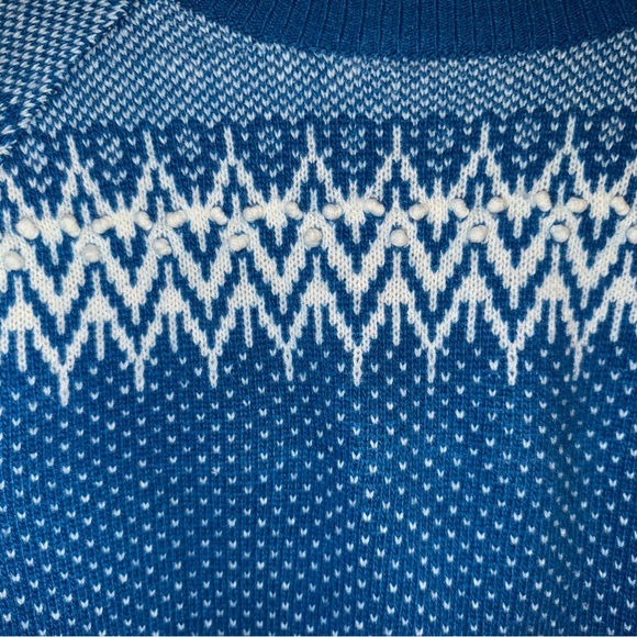 TELLURIDE CLOTHING COMPANY Patterned Women's Lambs Wool Sweater - Picture 3 of 7